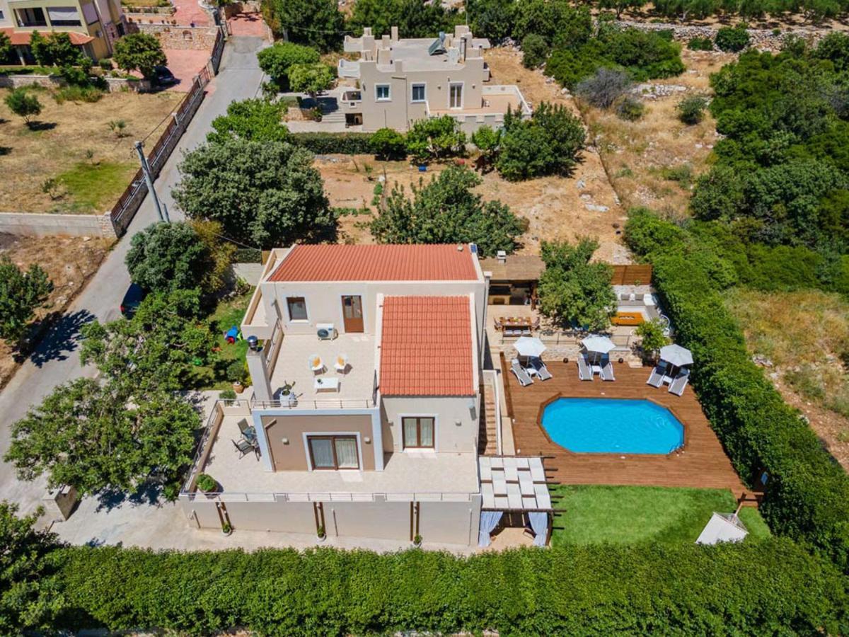 העיירה רתימנו Villa Ellovos With Private Pool מראה חיצוני תמונה