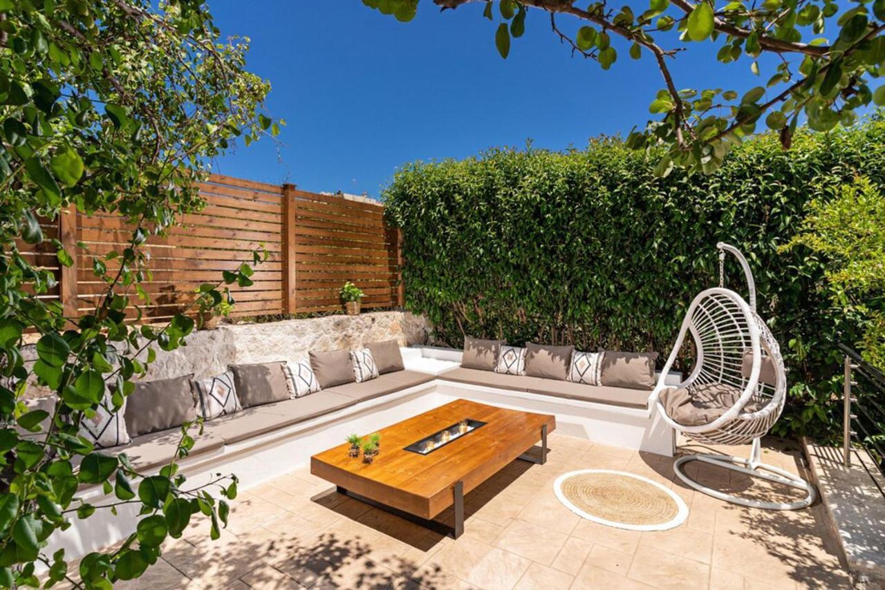 העיירה רתימנו Villa Ellovos With Private Pool מראה חיצוני תמונה