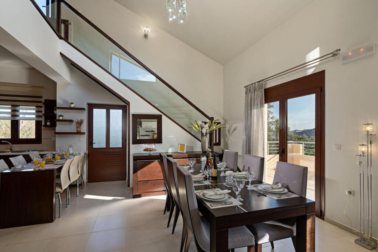 העיירה רתימנו Villa Ellovos With Private Pool מראה חיצוני תמונה