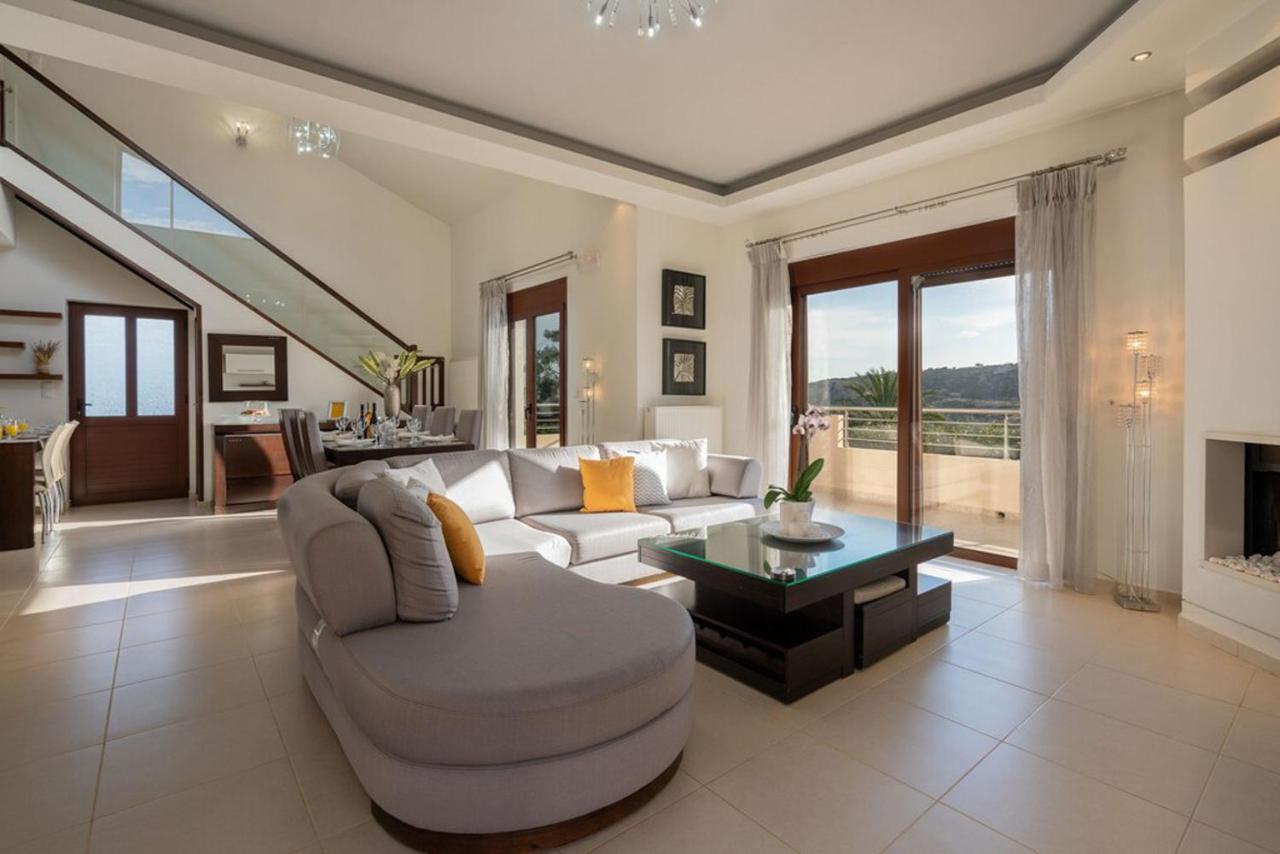 העיירה רתימנו Villa Ellovos With Private Pool מראה חיצוני תמונה