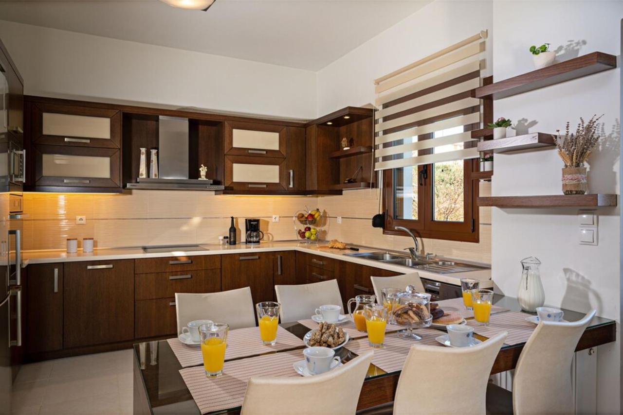 העיירה רתימנו Villa Ellovos With Private Pool מראה חיצוני תמונה