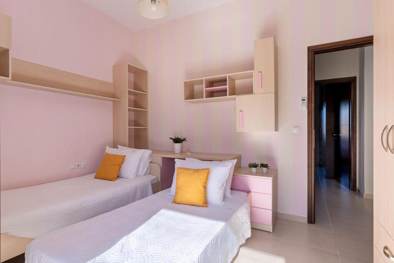 העיירה רתימנו Villa Ellovos With Private Pool מראה חיצוני תמונה