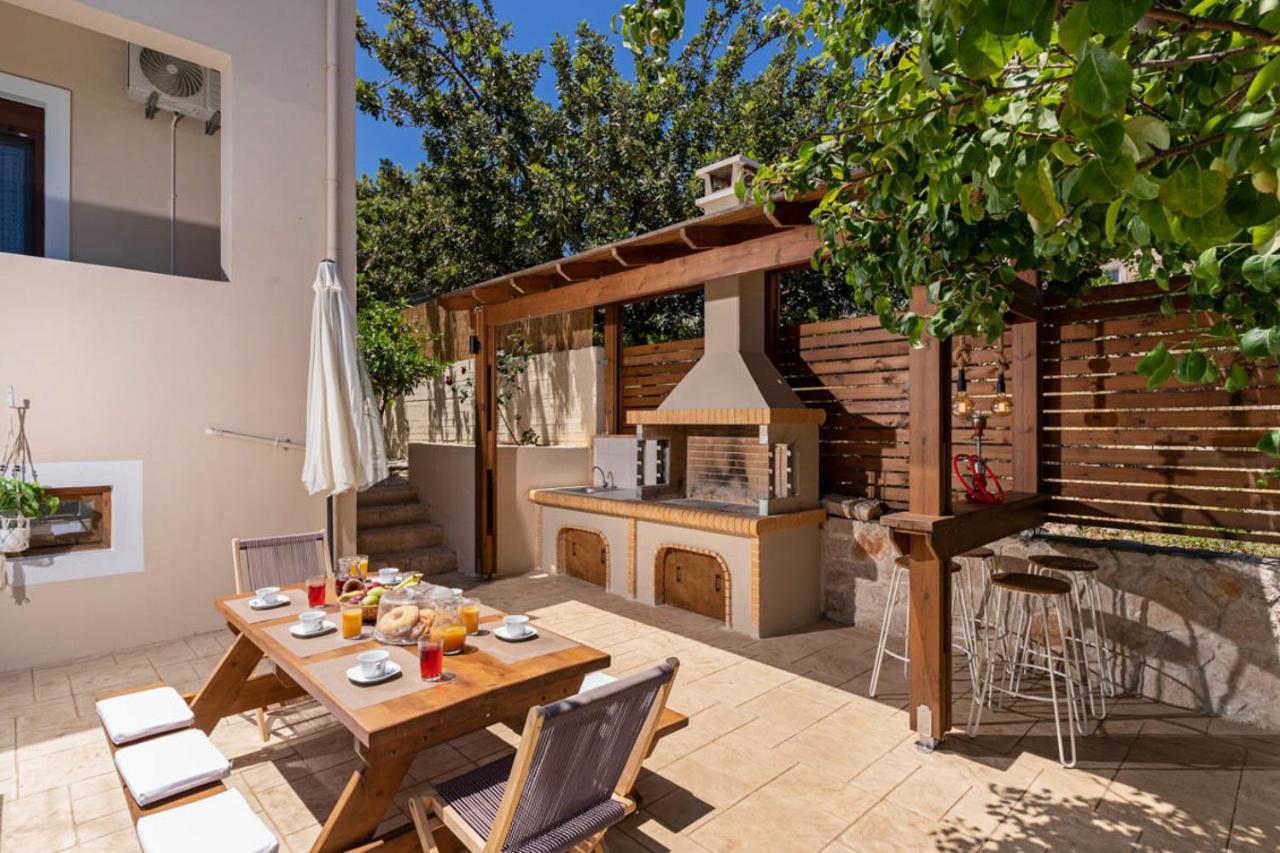 העיירה רתימנו Villa Ellovos With Private Pool מראה חיצוני תמונה