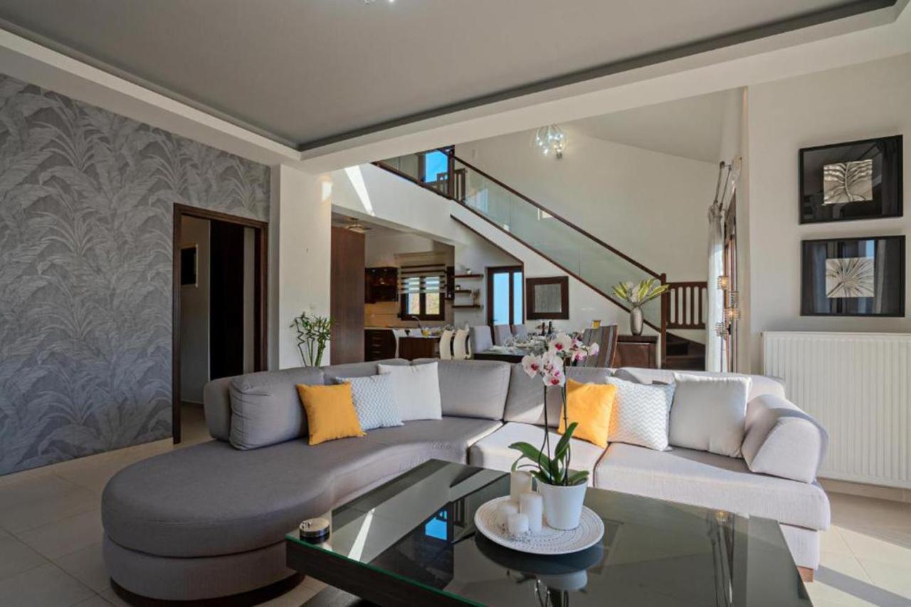 העיירה רתימנו Villa Ellovos With Private Pool מראה חיצוני תמונה