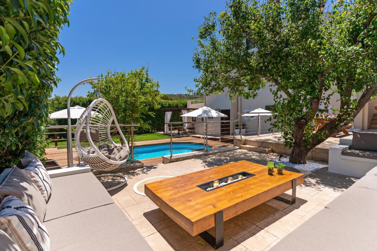 העיירה רתימנו Villa Ellovos With Private Pool מראה חיצוני תמונה