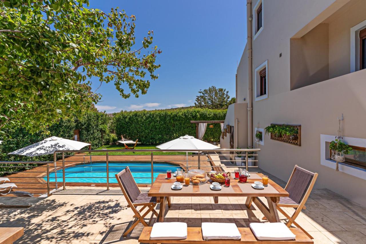 העיירה רתימנו Villa Ellovos With Private Pool מראה חיצוני תמונה