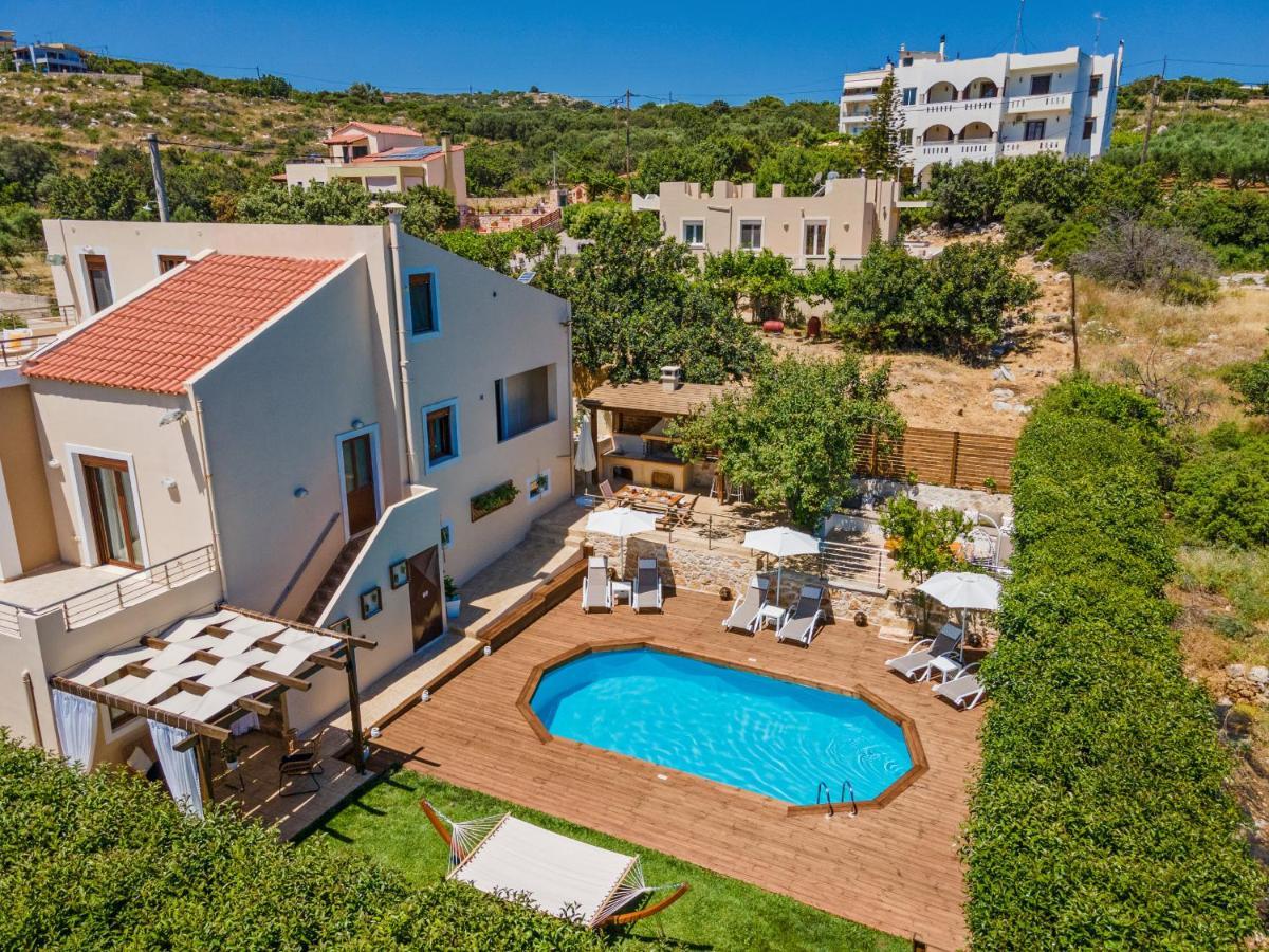 העיירה רתימנו Villa Ellovos With Private Pool מראה חיצוני תמונה